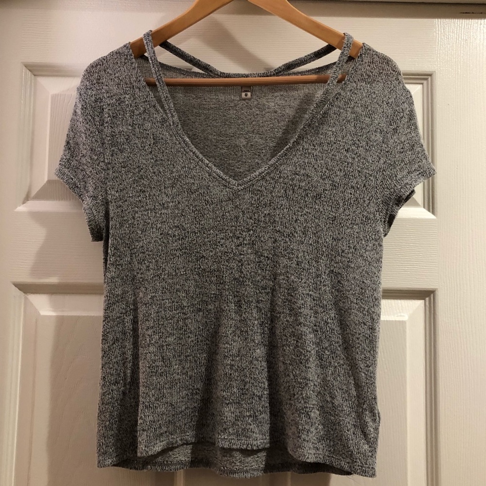 Express One Eleven super soft knit tee XS